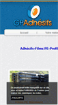 Mobile Screenshot of gp-adhesifs.com